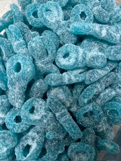 Tétine bleu acidulé